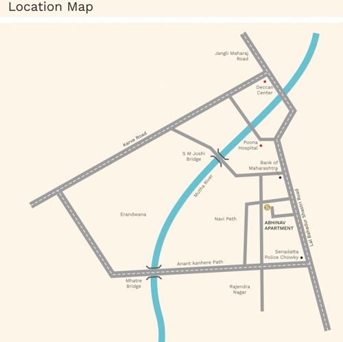  sanskruti-building-of-abhinav-apartments-association Location Plan