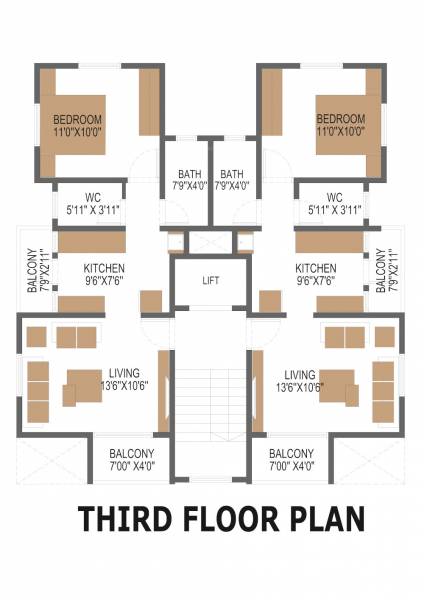  residency Residency Cluster Plan for 3rd Floor