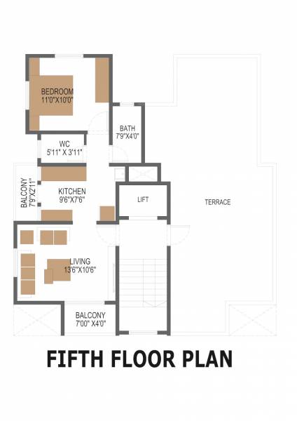  residency Residency Cluster Plan for 5th Floor