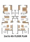  residency Residency Cluster Plan from 2nd & 4th Floor