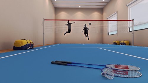  the-residence-phase-2 Basketball Court