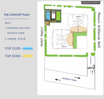  top-towers-a Layout Plan