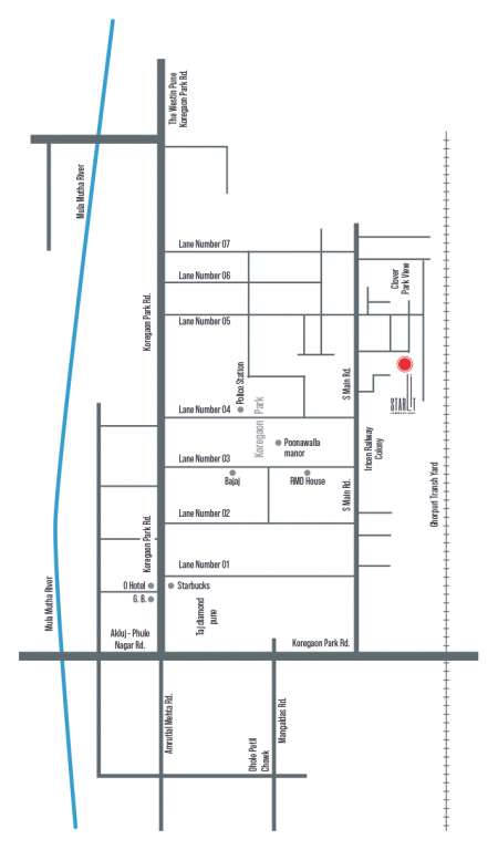 starlit Location Plan