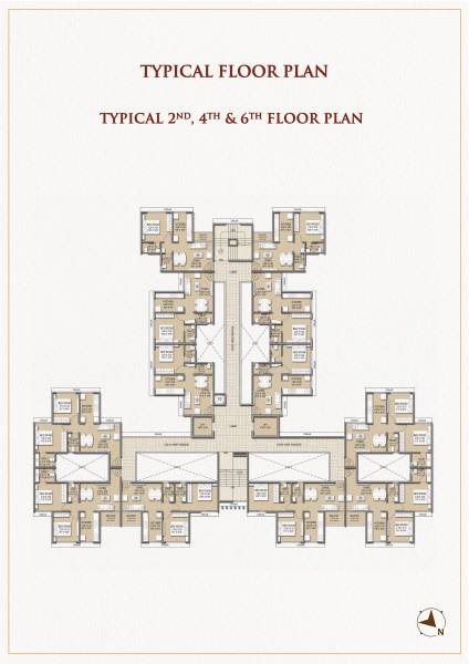  alampata Alampata Cluster Plan for 2nd,4th & 6th Floor