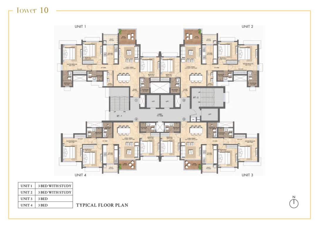  pune nibm project tower 10 Tower 10 Cluster Plan