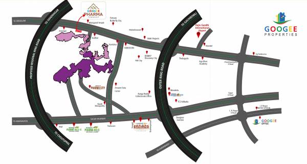  pharma-township Location Plan