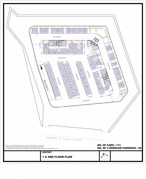 clusterPlan of Satyam Peace Of Mind