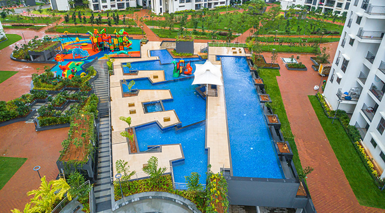 SNN Raj Etternia E Block Building 4