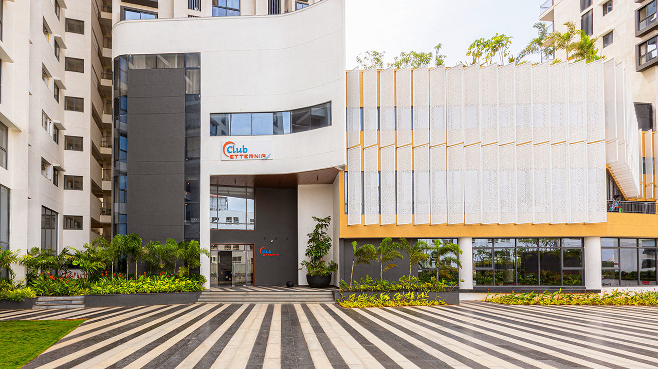 SNN Raj Etternia E Block Building 4