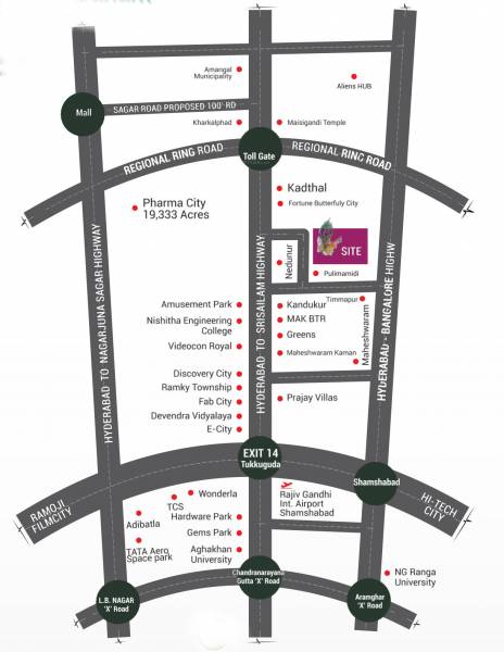 rugveda-brundavanam Location Plan