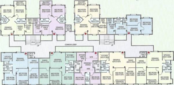  jdm-galaxy Block C And D Cluster Plan Typical Floor