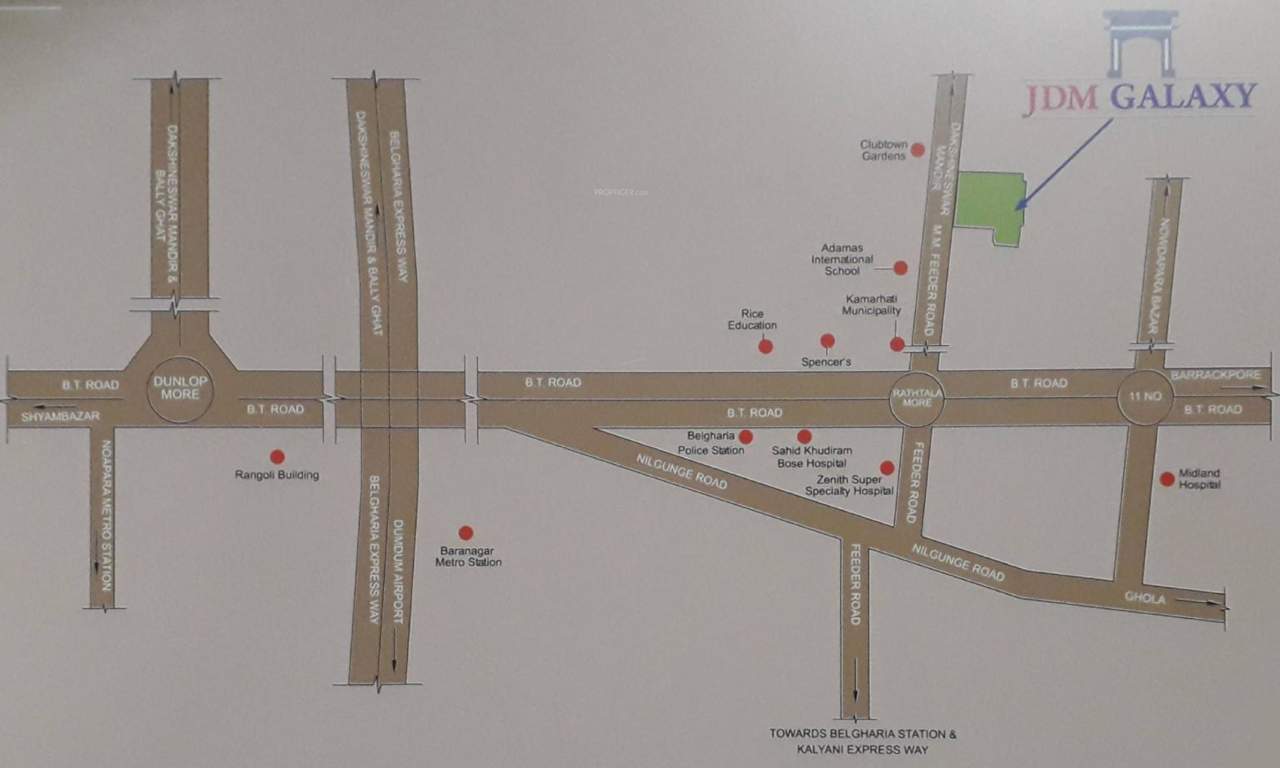  jdm galaxy Location Plan