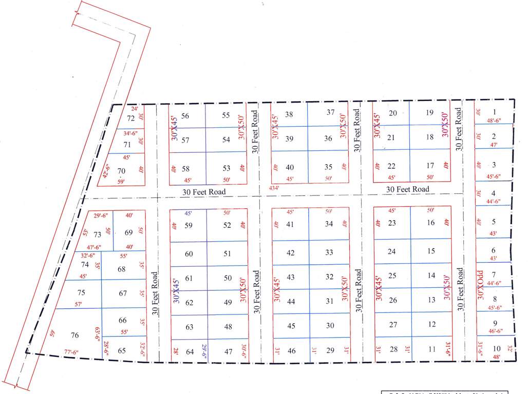  samrudhi layout Layout Plan