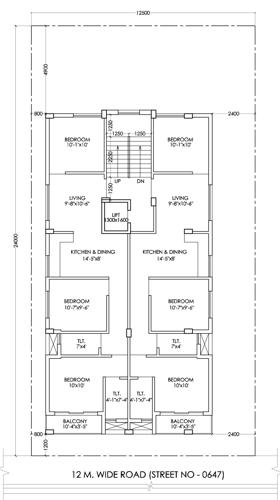  moonshine-individual-project Moonshine Individual Project Cluster Plan from 1st to 4th Floor