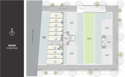  vincitore-sky Block A And B Cluster Plan For Ground Floor