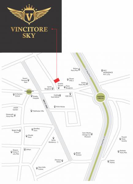  vincitore-sky Location Plan