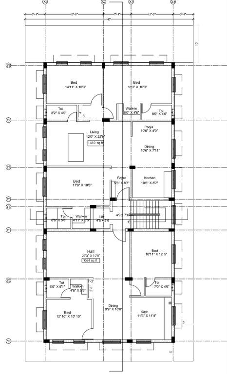  kanishka apartments Kanishka Apartments Cluster Plan