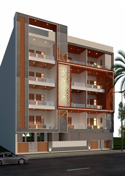  jaipuria-sunrise-homes Elevation