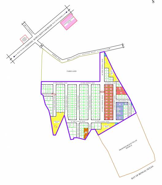  bay-parck Layout Plan