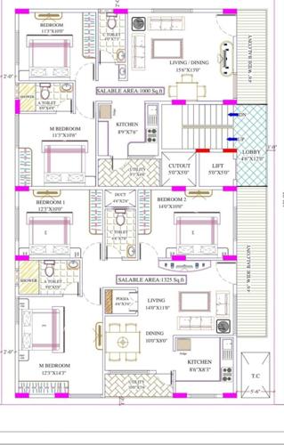  rockwell-apartment Rockwell Apartment Cluster Plan For Typical Floor