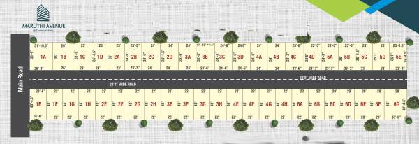  maruthi-avenue Layout Plan