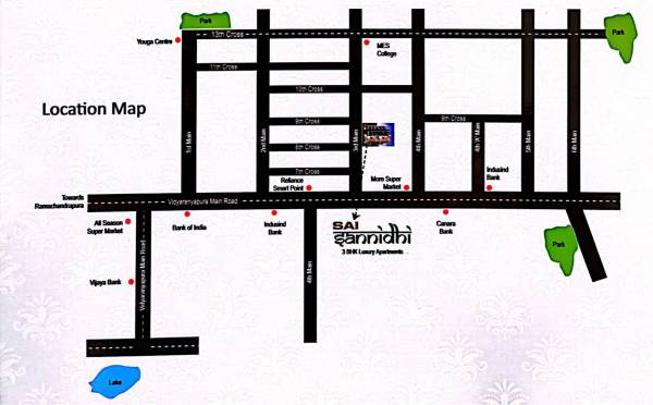  sai-sannidhi Location Plan