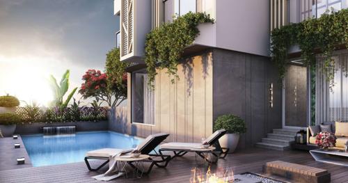  dharti-heights Swimming Pool