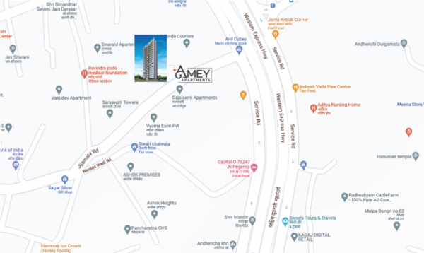  apartments Location Plan