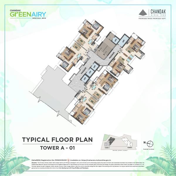  greenairy Wing A Cluster Plan