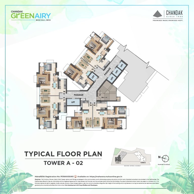  greenairy Wing A Cluster Plan