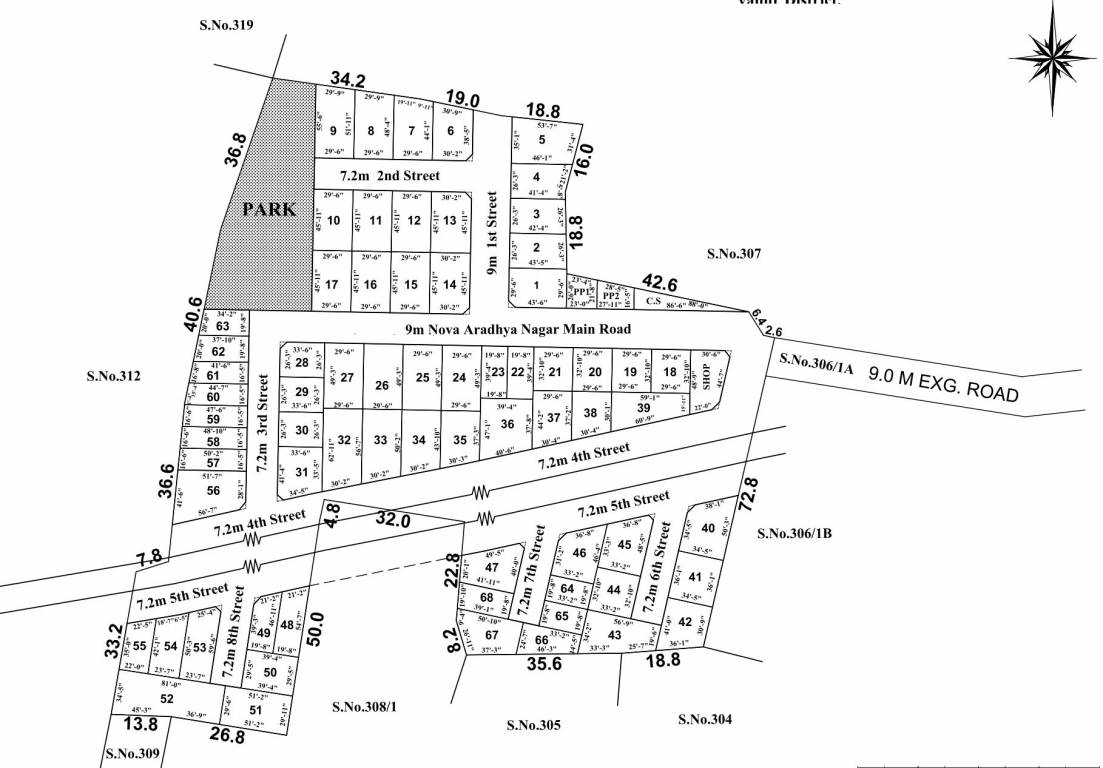  aradhya Layout Plan
