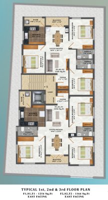  aurora Aurora Cluster Plan From 1st to 3rd Floor