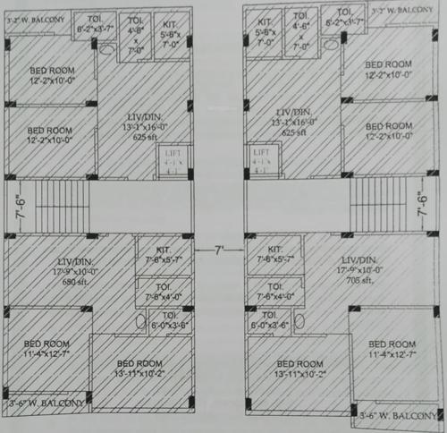  nabakunja-apartment Nabakunja Apartment Cluster Plan For Typical