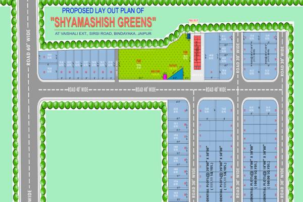  shyamashish-greens Master Plan