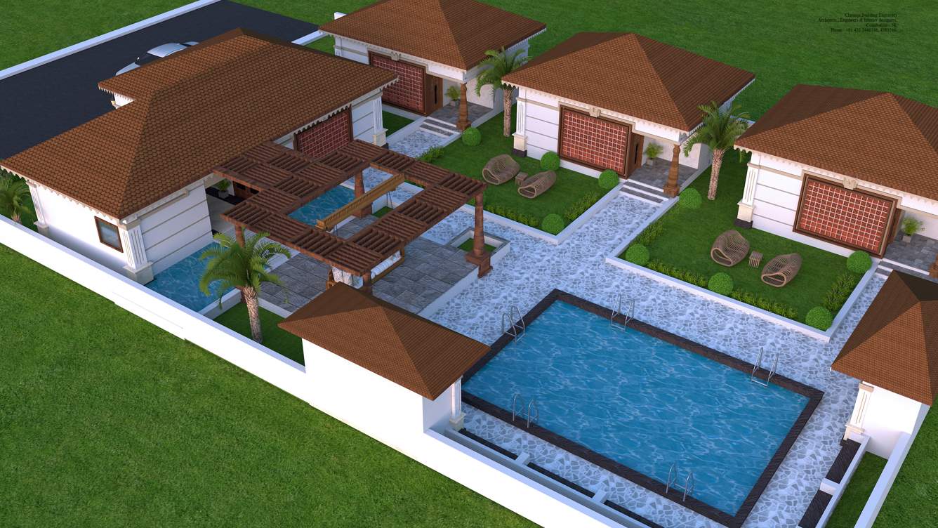  chettinad farms Club House