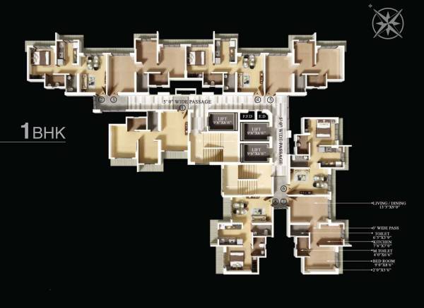  elanza Wing B Type B Cluster Plan