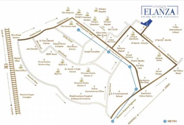  elanza Location Plan