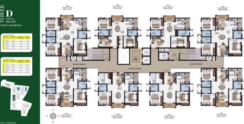  gardens-by-the-brook-phase-1 Tower 4 Cluster Plan