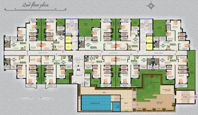  heights Urban Heights Cluster Plan for 2nd Floor