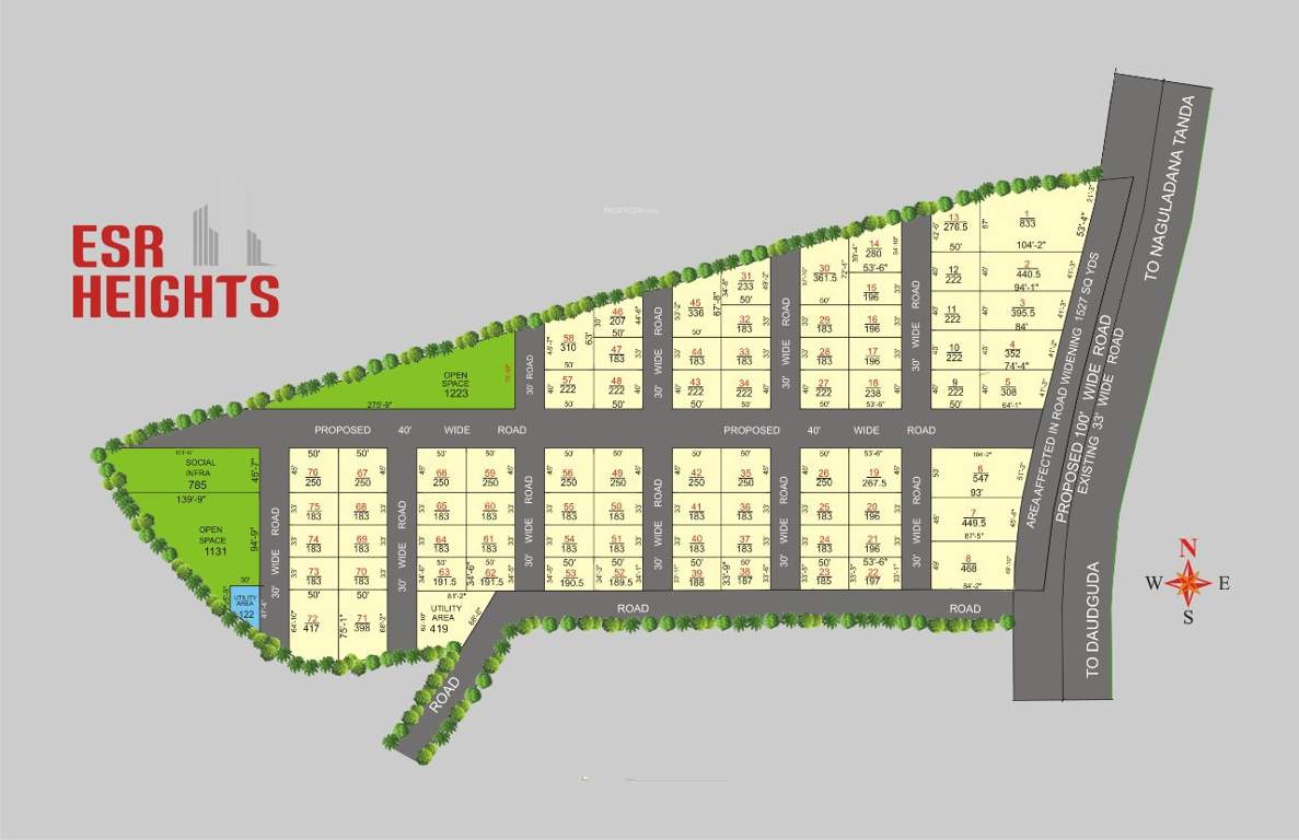  heights Layout Plan