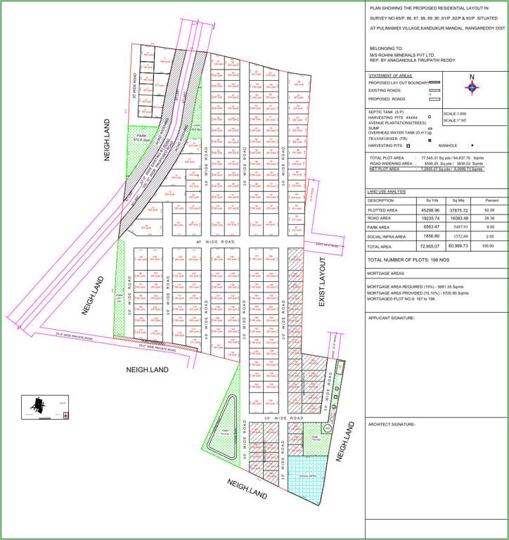  heights Layout Plan