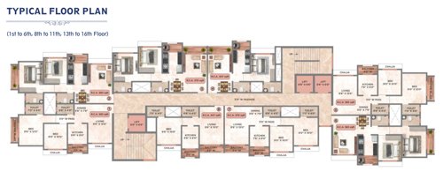  savaliya-heights Savaliya Heights Building No. 2 Cluster Plan