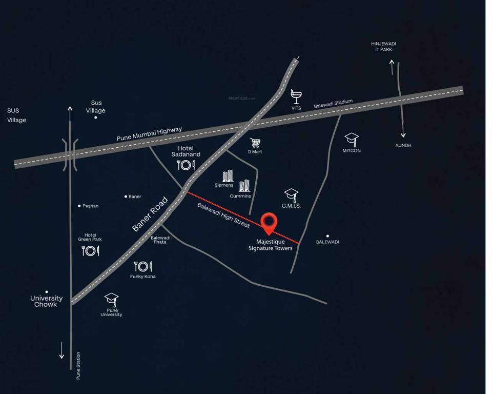  signature towers c5 Location Plan