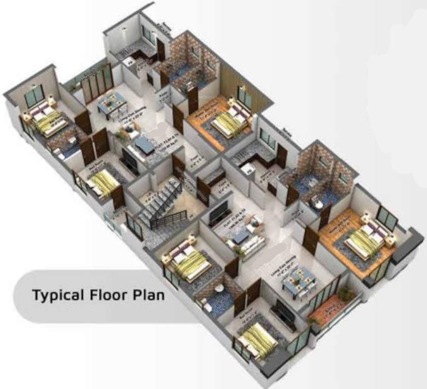  meera s floral SCC Meera s Floral Typical Cluster Plan