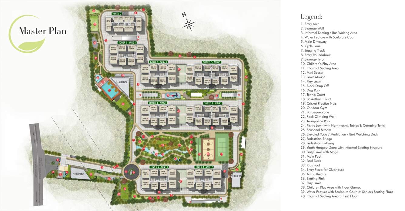  highland greenz Master Plan