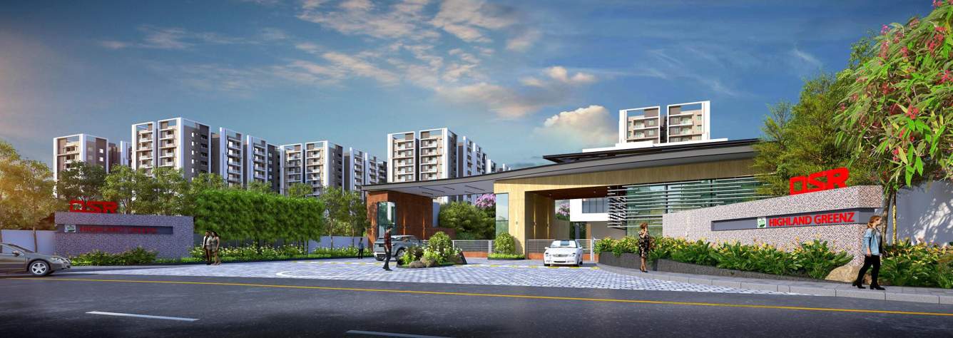  highland greenz Entrance Gate Security Cabin