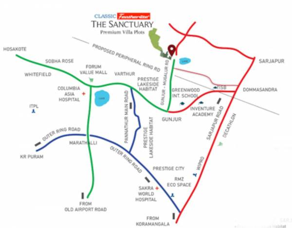 the-sanctuary-phase-iii Location Plan