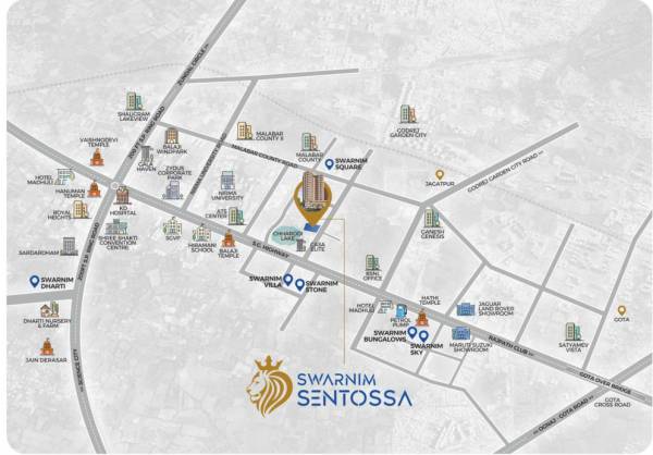  swarnim-sentossa Location Plan