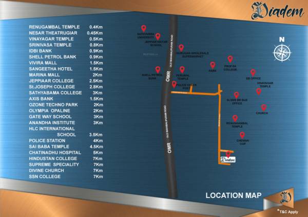  diadem Location Plan
