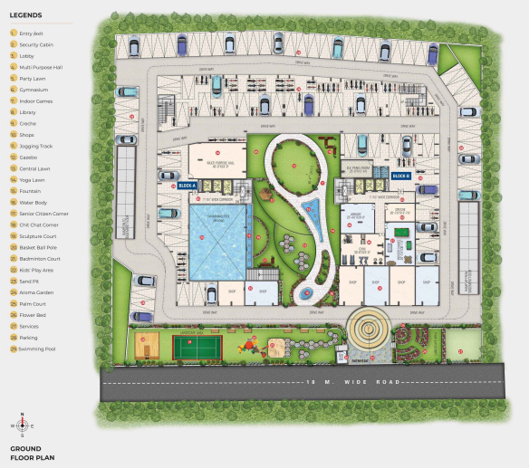  imperial utsav Master Plan